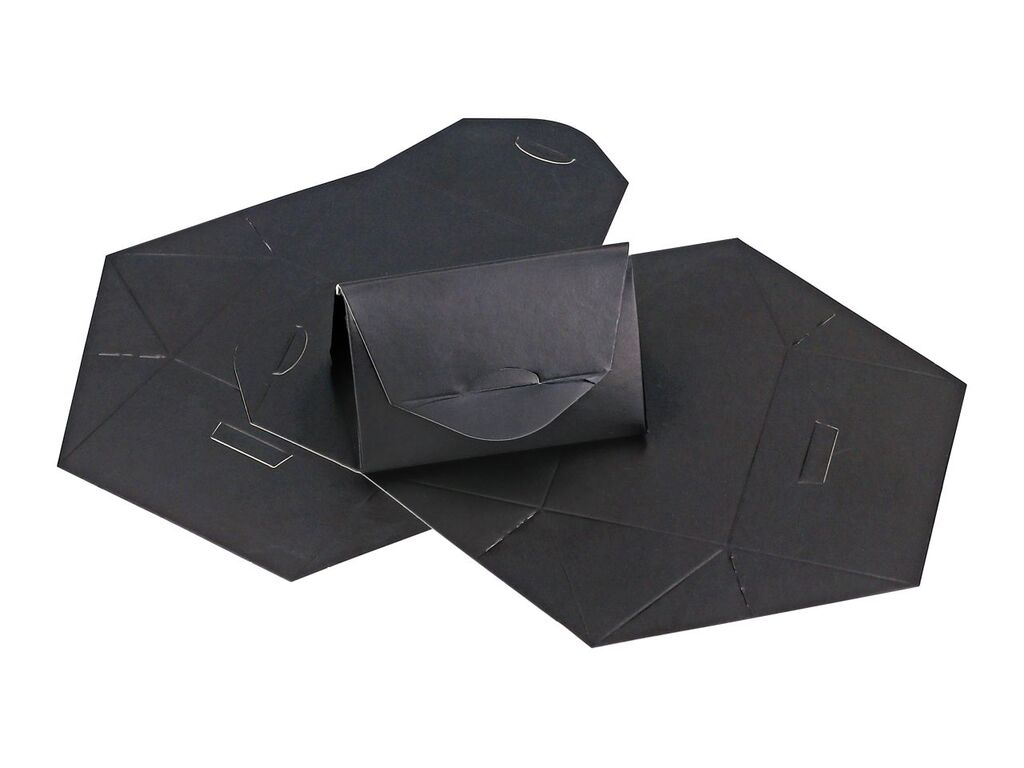 Cake Masters Pralinenverpackung Triangle schwarz, 3er Set