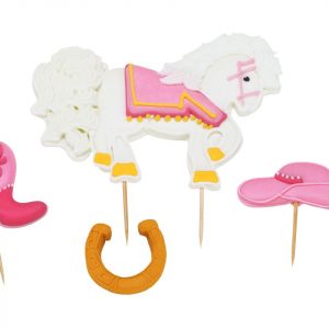 Cake Masters Zuckerdekor Set Pferd, 4-teilig