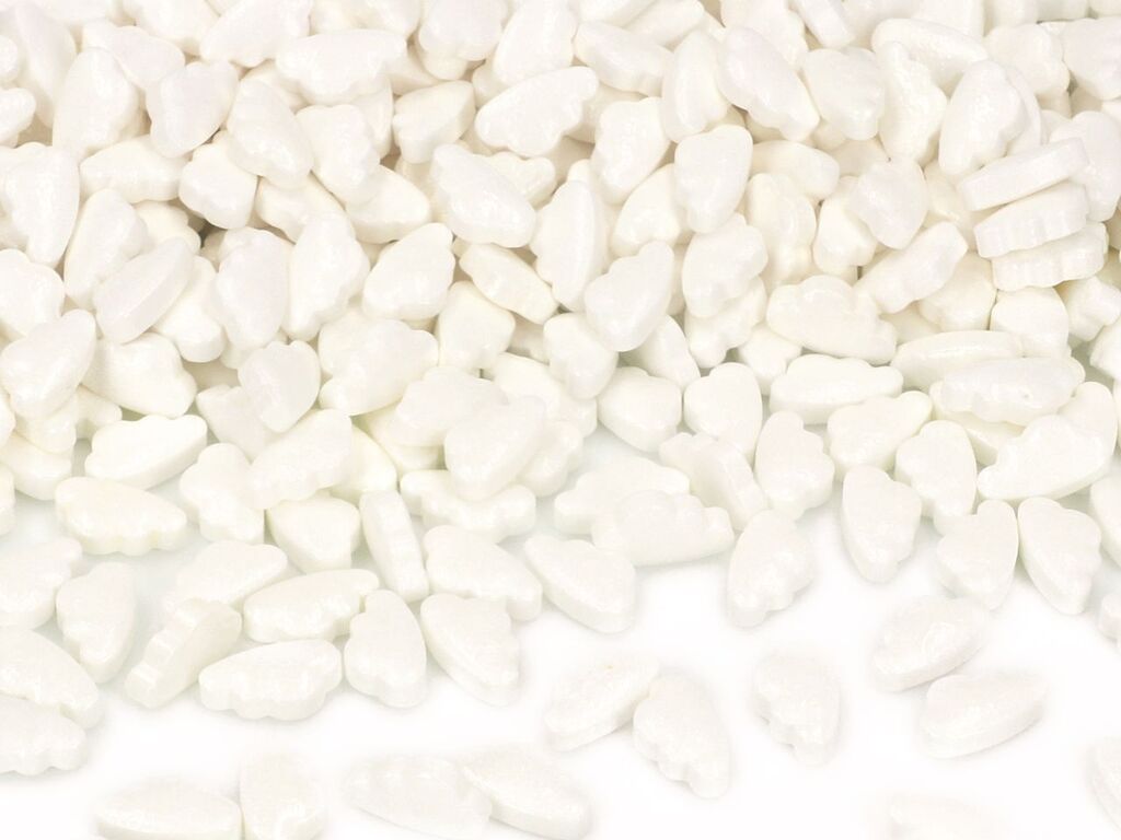 CM Basics Streudekor Wolken weiß 80g
