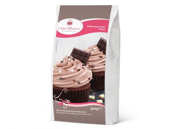 Cake Masters Fluffy Icing Cream Choco, 900g – Bild 2