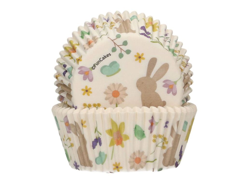 FunCakes Muffinförmchen Frühlingstiere, 48 Stück