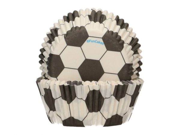 FunCakes Backförmchen Fußball, 48 Stück