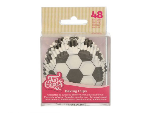 FunCakes Backförmchen Fußball, 48 Stück – Bild 2