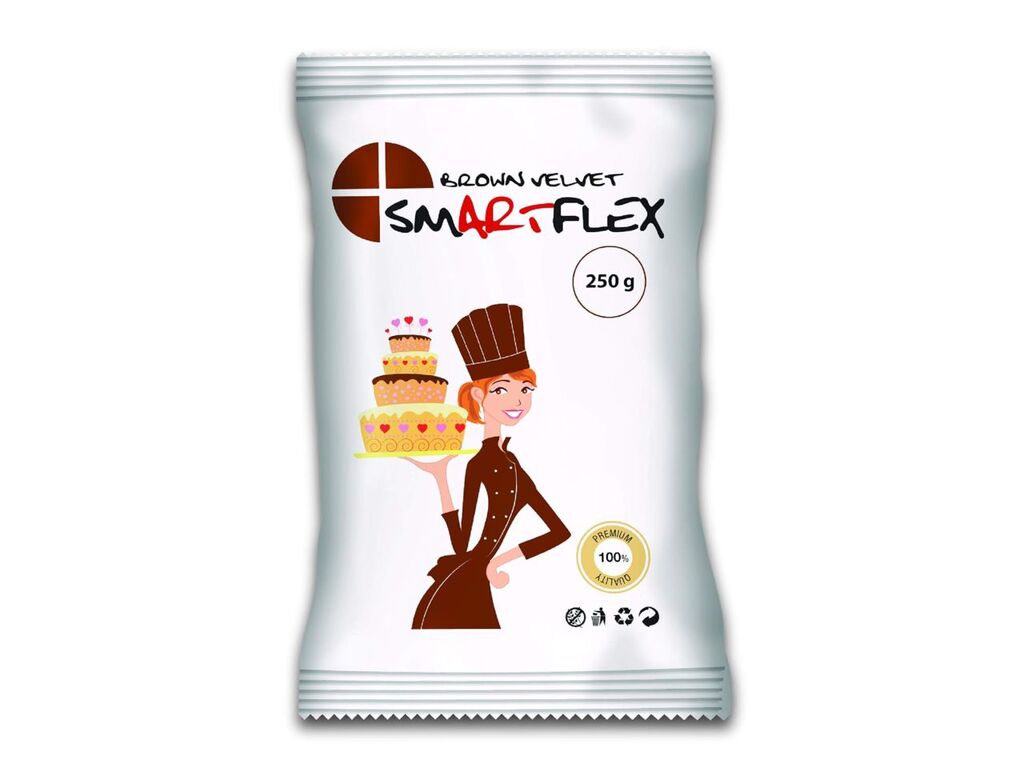 SmartFlex Fondant Braun Velvet, 250g