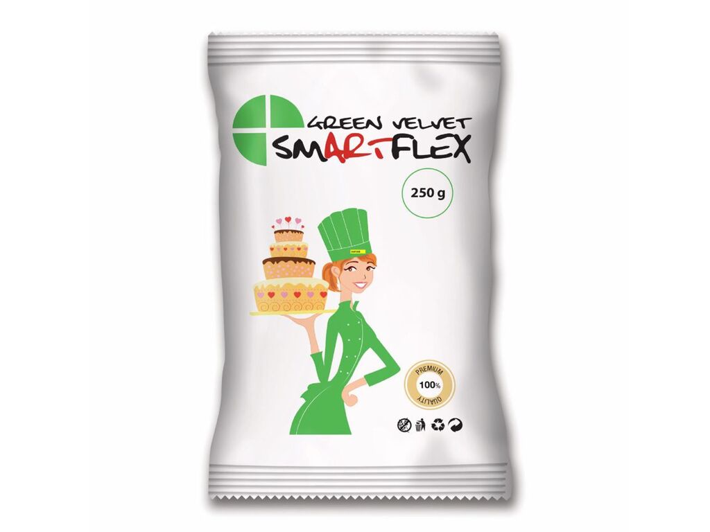 SmartFlex Fondant Grün Velvet, 250g