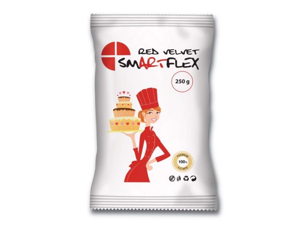 SmartFlex Fondant Rot Velvet, 250g