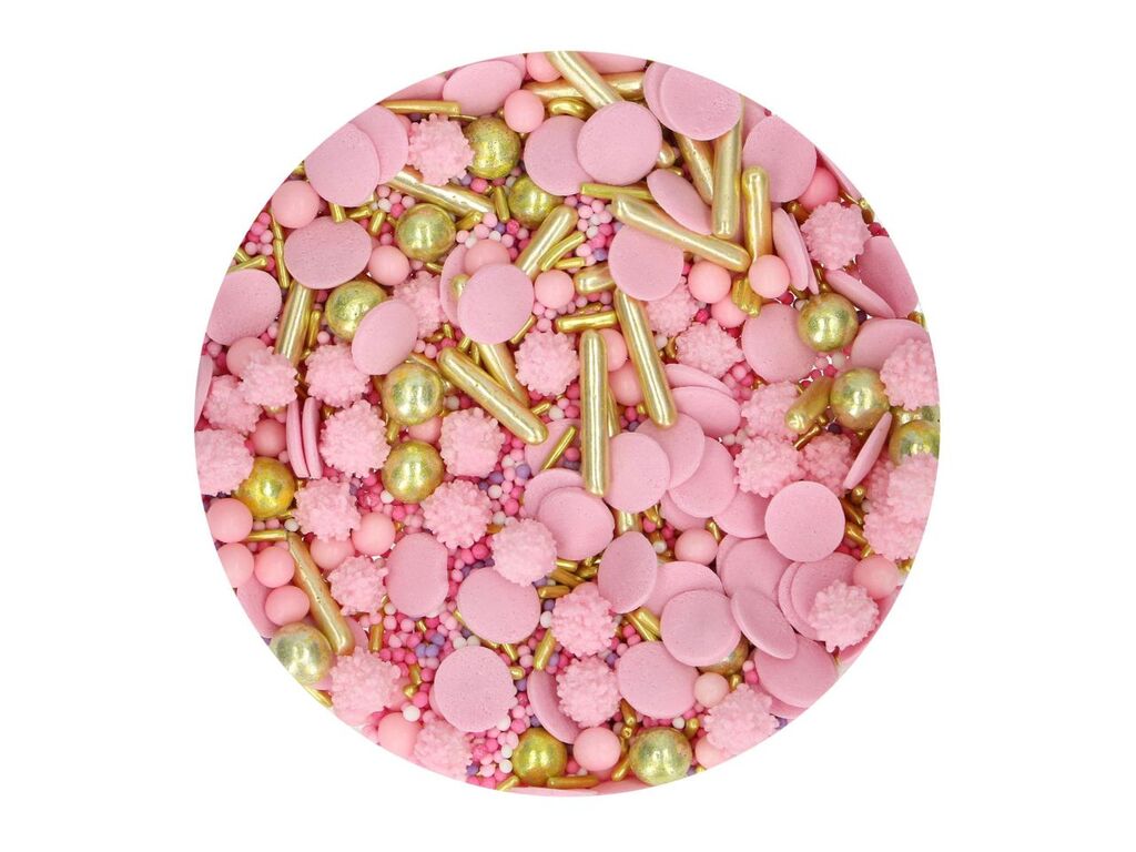 FunCakes Streugut Medley Glamour Rosa, 65g