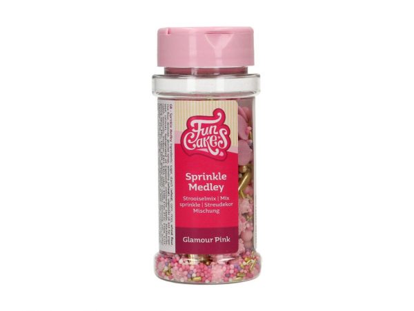FunCakes Streugut Medley Glamour Rosa, 65g – Bild 2