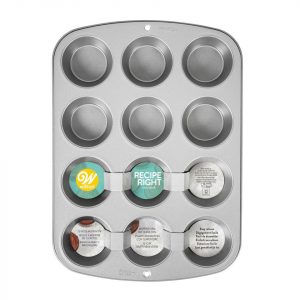 Wilton Recipe Right Muffinform für 12er, 5 cm