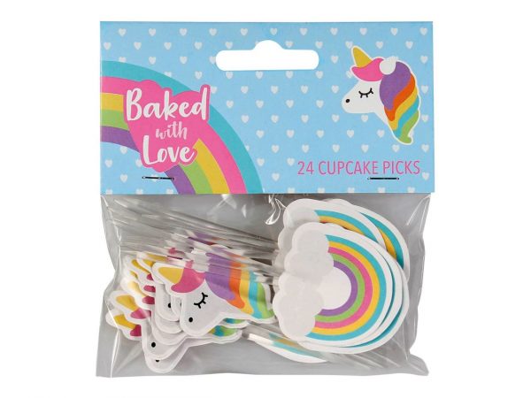Culpitt Cupcakes Dekoration Einhorn, 24 Stück – Bild 2