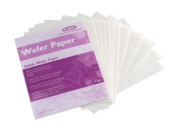 Culpitt Wafer Paper, 12 Blatt