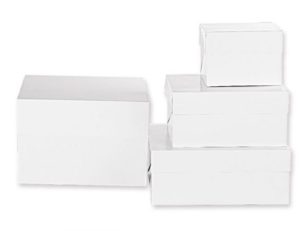 Decora Tortenkarton extra hoch, weiß, 31x31x30 – Bild 2