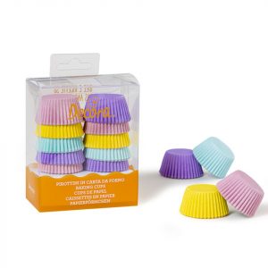 Decora Mini-Muffinförmchen pastell, 200 Stück
