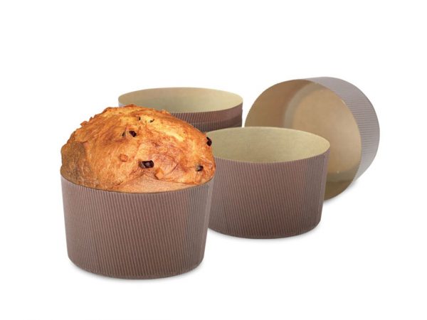 Decora Panettone Backform 750g, 5 Stück