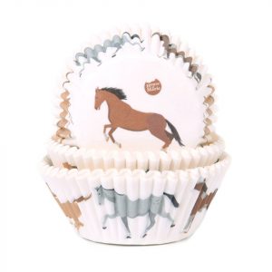 House of Marie Muffinförmchen Horses 50 Stück