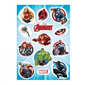 Dekora Muffinaufleger Marvel Avengers Oblate, 12 Stück