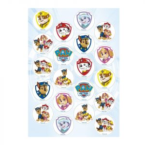 Dekora Muffinaufleger Paw Patrol 3,4cm, 20 Stück