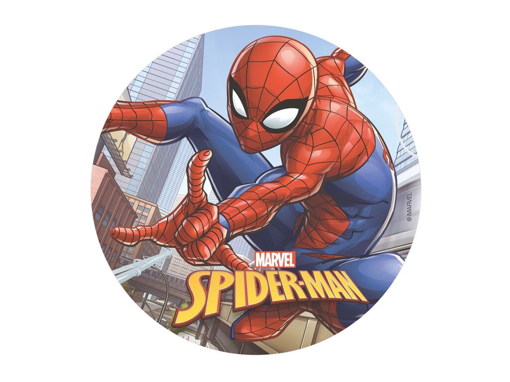 Dekora Tortenaufleger Spiderman Oblate, 20cm