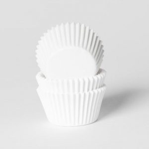 House of Marie Mini-Muffinförmchen weiß 500 Stück