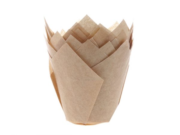 House of Marie Cupcake Tulpen 5cm Kraft 200 Stück – Bild 2