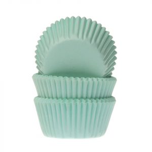 House of Marie Mini-Muffinförmchen Minze mint 60 Stück
