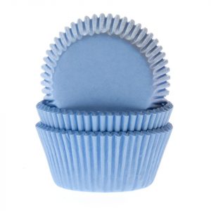 House of Marie Muffinförmchen babyblue 50 Stück