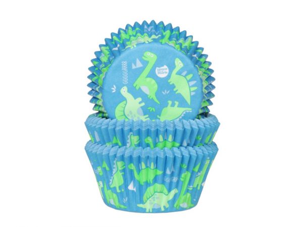 House of Marie Muffinförmchen Dinosaurier 50 Stück