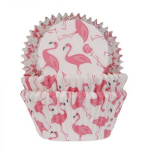 House of Marie Muffinförmchen Flamingo 50 Stück