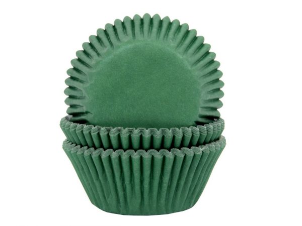 House of Marie Muffinförmchen Christmas green 50 Stück