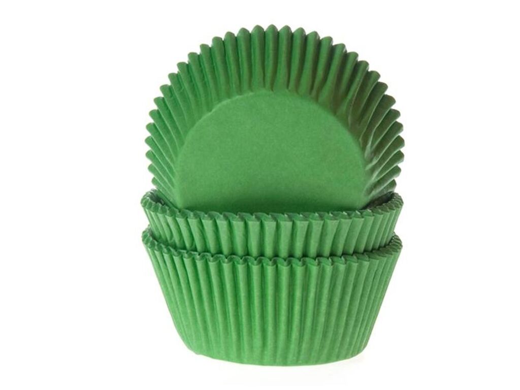 House of Marie Muffinförmchen grasgrün 50 Stück