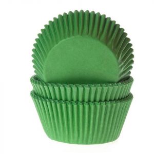 House of Marie Muffinförmchen grasgrün 50 Stück