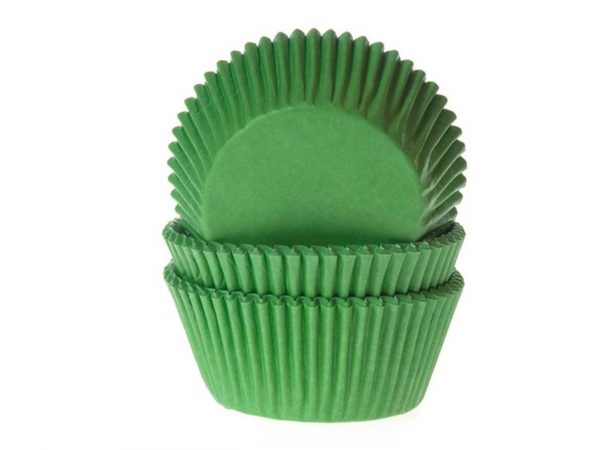 House of Marie Muffinförmchen grasgrün 50 Stück