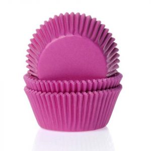 House of Marie Muffinförmchen Hotpink 50 Stück