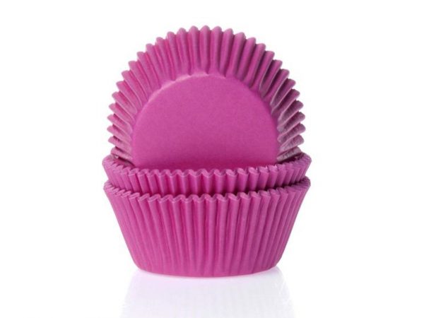 House of Marie Muffinförmchen Hotpink 50 Stück – Bild 2