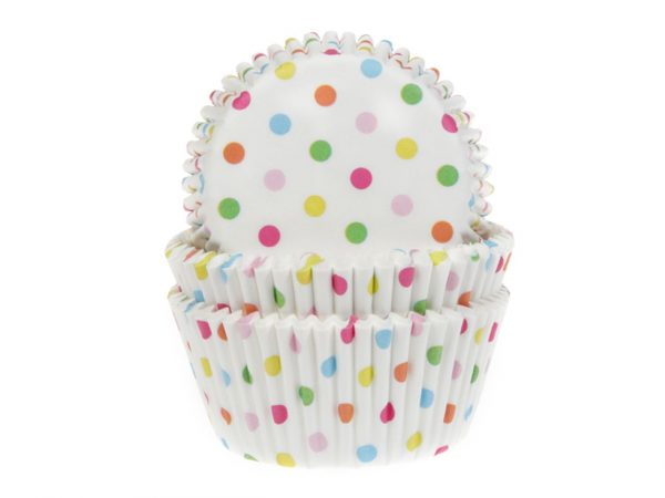 House of Marie Muffinförmchen Konfetti 50 Stück – Bild 2