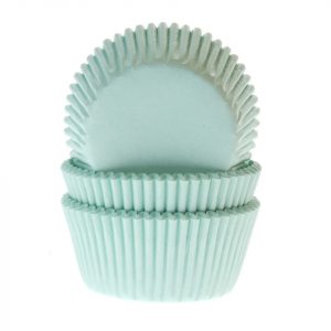 House of Marie Muffinförmchen Minze mint 50 Stück