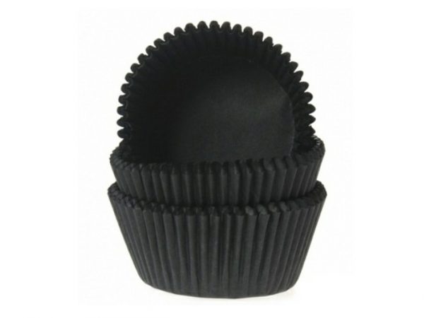 House of Marie Muffinförmchen schwarz 50 Stück – Bild 2