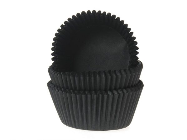 House of Marie Muffinförmchen schwarz 500 Stück – Bild 2