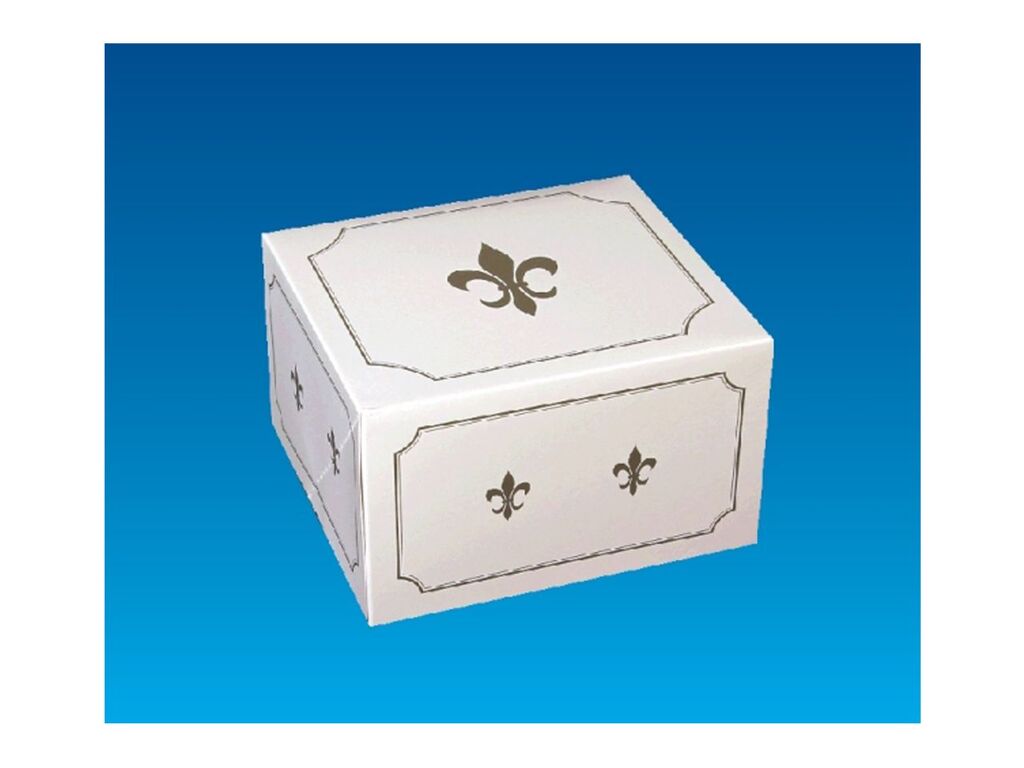 Cupcakes Karton Lilie 15x14x9cm