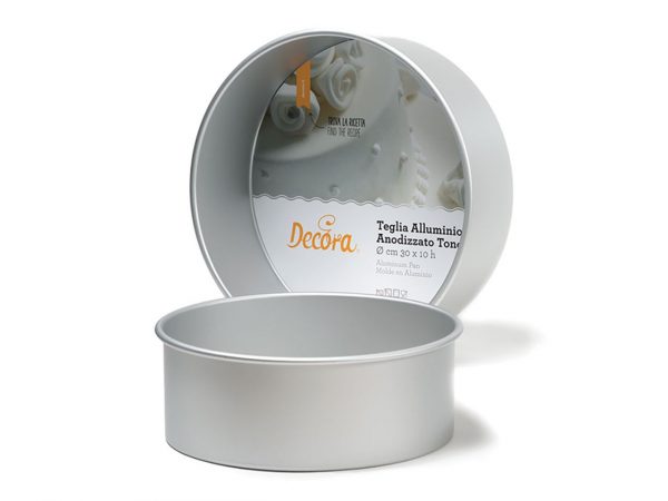 Decora Backform, tief, rund, 35x10cm