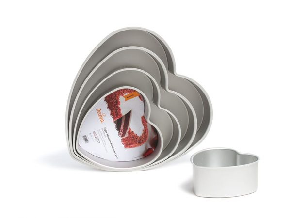 Decora Backform, tief, Herz 20x7,5cm – Bild 2