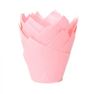 House of Marie Muffin Tulips baby pink 36 Stück