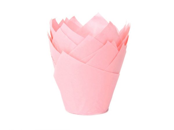 House of Marie Muffin Tulips baby pink 36 Stück – Bild 2