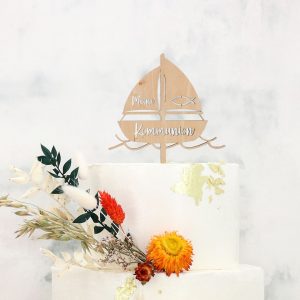 Cake Masters Cake Topper Holz Kommunion