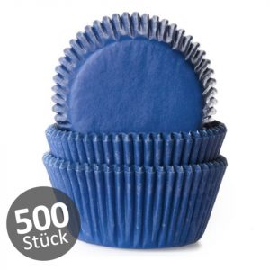 House of Marie Muffinförmchen royalblau 500 Stück