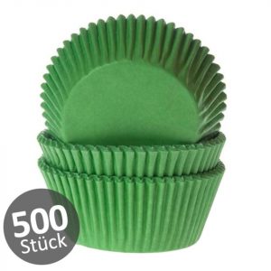 House of Marie Muffinförmchen grün 500 Stück
