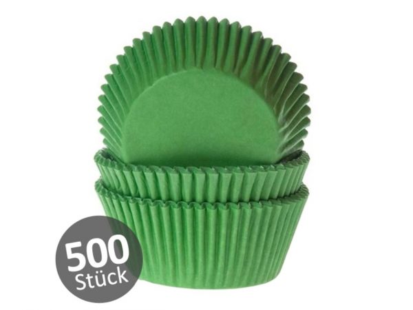 House of Marie Muffinförmchen grün 500 Stück