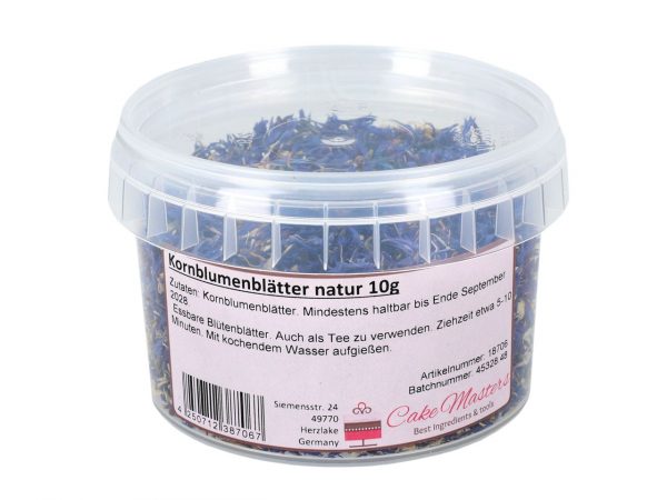 CM Basics Kornblumenblätter natur 10g – Bild 2
