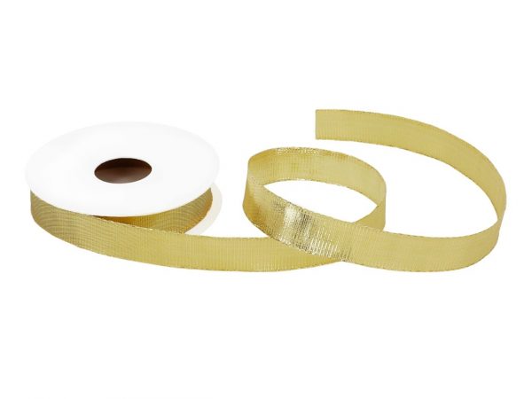 Cake Masters Satinband gold 17mm, 5 Meter
