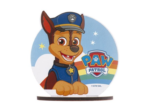 Dekora Cake Topper Chase Paw Patrol, 12x12,5cm
